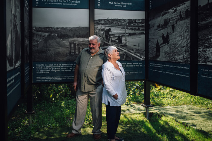 Visite à l’Odyssée des Bâtisseurs en exposition extérieure