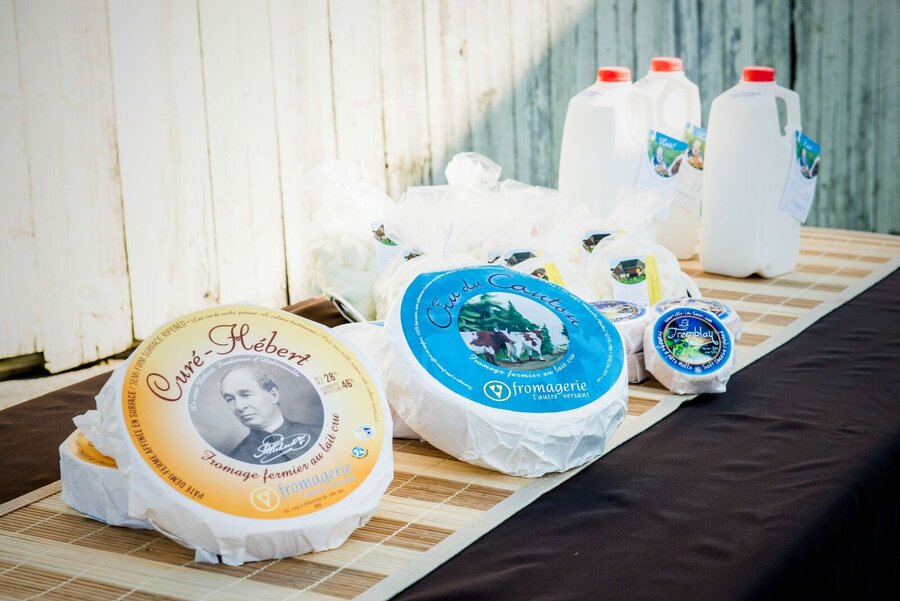 Fromages artisanaux de la Fromagerie L’Autre Versant