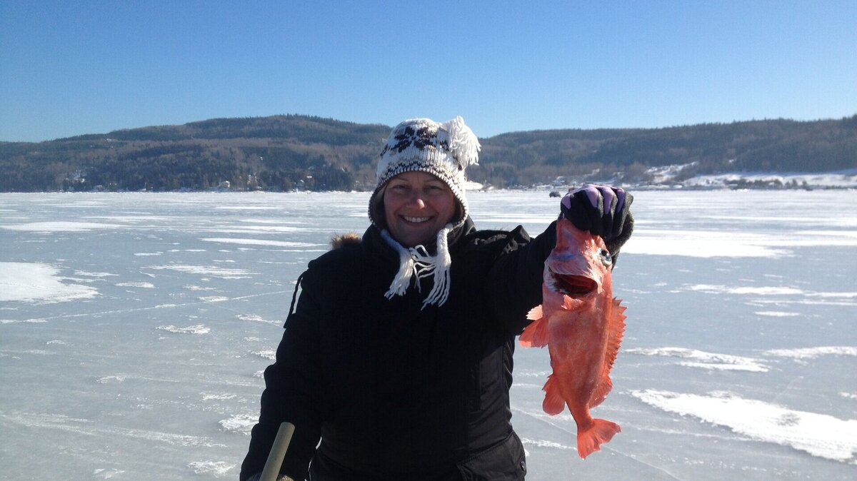 Ice fishing in Saguenay-Lac-Saint-Jean