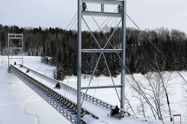 Passerelle du 49e, Rivière-Mistassibi- c. Yves Ouellet