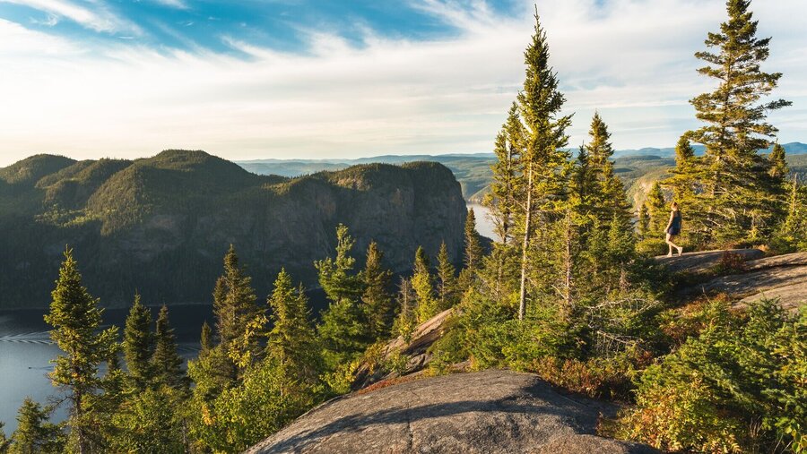 Vue sur le Fjord du Saguenay